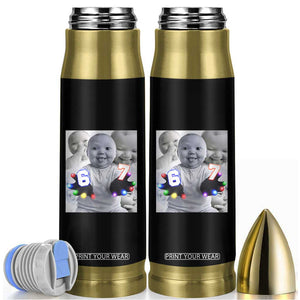 Gloving Niche 67 Ai Baby Meme Bullet Tumbler Six Seven Hand Funny Laughing Baby TS10 Black Print Your Wear