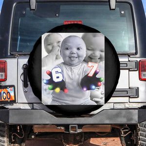 Gloving Niche 67 Ai Baby Meme Spare Tire Cover Six Seven Hand Funny Laughing Baby TS10 No hole Black Print Your Wear