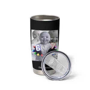 Gloving Niche 67 Ai Baby Meme Tumbler Cup Six Seven Hand Funny Laughing Baby TS10 Print Your Wear