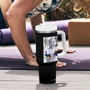 Gloving Niche 67 Ai Baby Meme Tumbler With Handle Six Seven Hand Funny Laughing Baby TS10 Print Your Wear