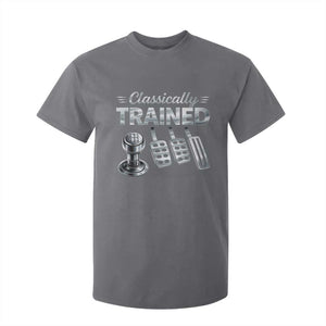 Classically Trained T Shirt For Kid Dimmer Manual Transmission Car Humor Pedals Driving TS10 Charcoal Print Your Wear