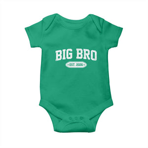 Big Bro Est 2026 Baby Onesie Big Brother Baby Announcement