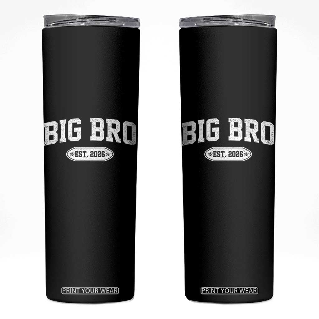 Big Bro Est 2026 Skinny Tumbler Big Brother Baby Announcement