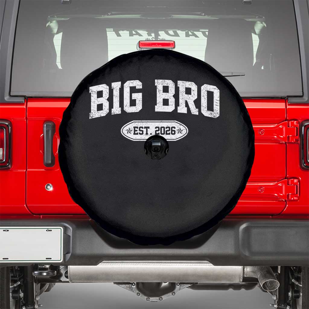Big Bro Est 2026 Spare Tire Cover Big Brother Baby Announcement