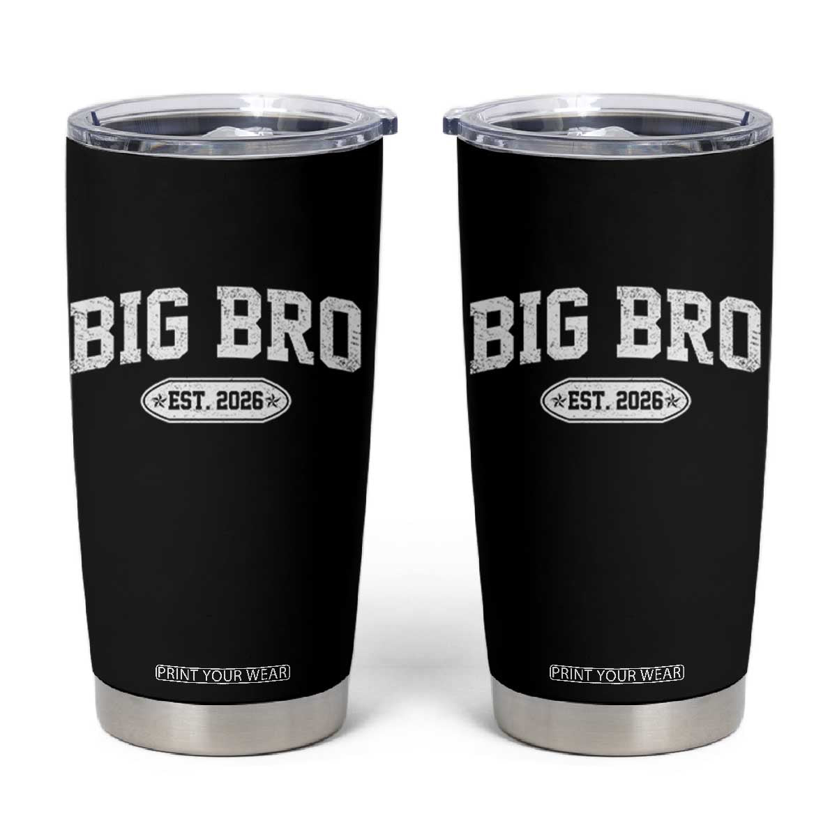 Big Bro Est 2026 Tumbler Cup Big Brother Baby Announcement