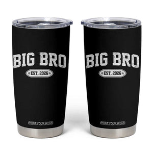 Big Bro Est 2026 Tumbler Cup Big Brother Baby Announcement