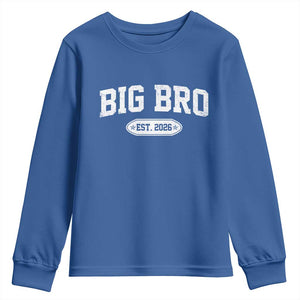 Big Bro Est 2026 Youth Sweatshirt Big Brother Baby Announcement