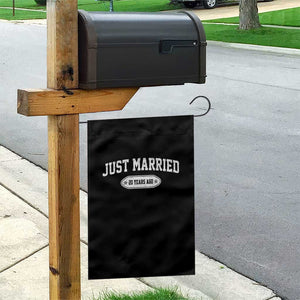 Just Married 20 Years Ago Garden Flag 20th Wedding Anniversary Matching TS10 Print Your Wear