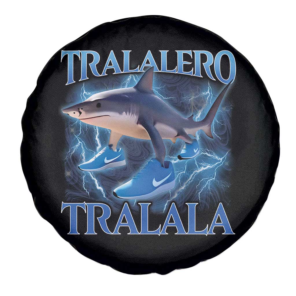 Tralalero Tralala Shark Spare Tire Cover Funny Internet Brainrot Memes Gen Alpha TS10 Print Your Wear