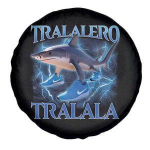 Tralalero Tralala Shark Spare Tire Cover Funny Internet Brainrot Memes Gen Alpha TS10 Print Your Wear
