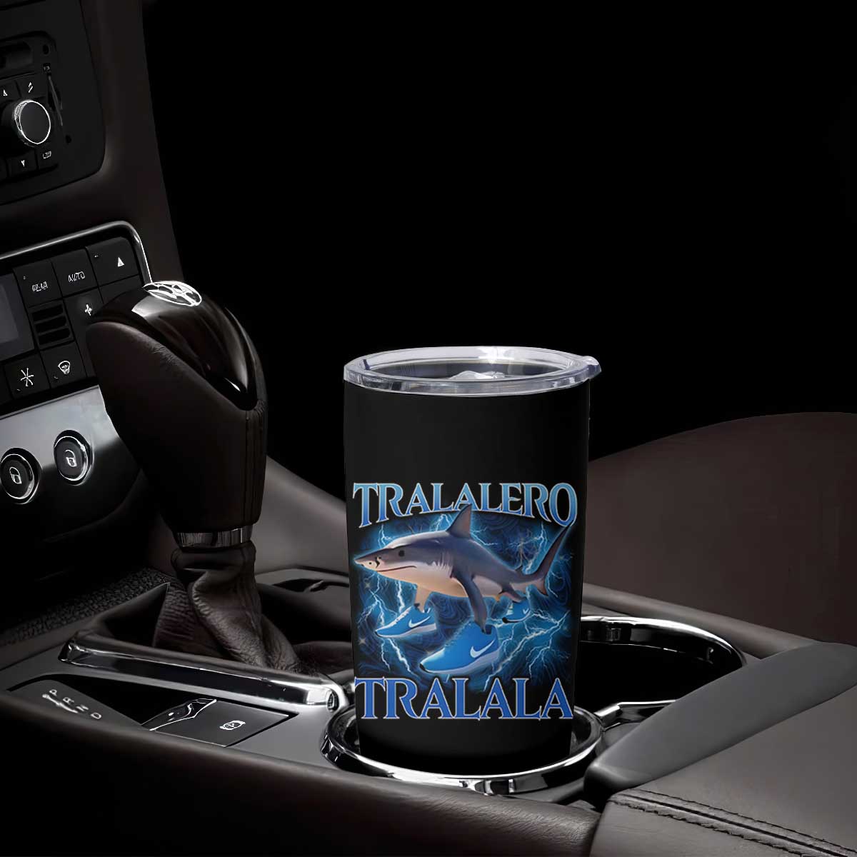 Tralalero Tralala Shark Tumbler Cup Funny Internet Brainrot Memes Gen Alpha TS10 Print Your Wear