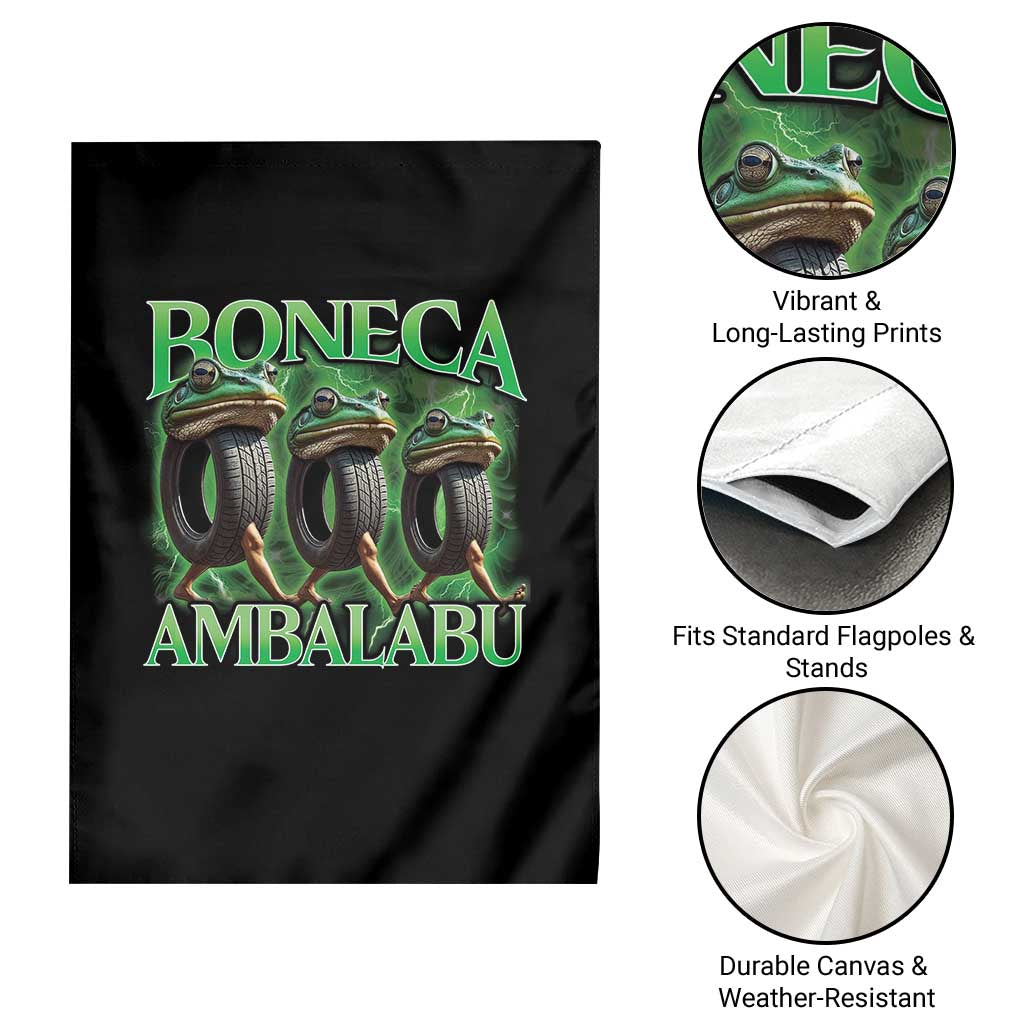Boneca Ambalabu Frog Garden Flag Funny Internet Brainrot Memes Gen Alpha TS10 Print Your Wear