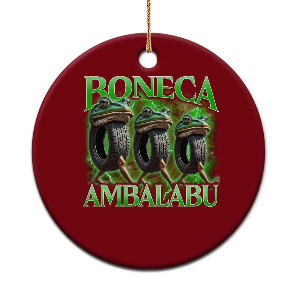Boneca Ambalabu Frog Ceramic Ornament Funny Internet Brainrot Memes Gen Alpha TS10 1pc Red Print Your Wear