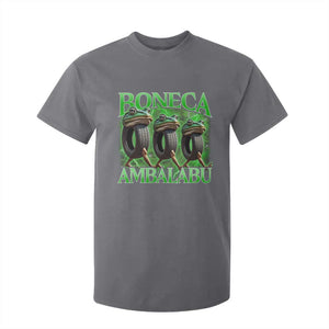 Boneca Ambalabu Frog T Shirt For Kid Funny Internet Brainrot Memes Gen Alpha TS10 Charcoal Print Your Wear