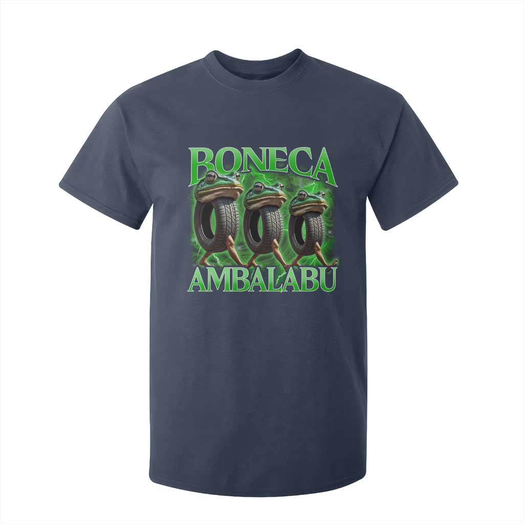 Boneca Ambalabu Frog T Shirt For Kid Funny Internet Brainrot Memes Gen Alpha TS10 Navy Print Your Wear