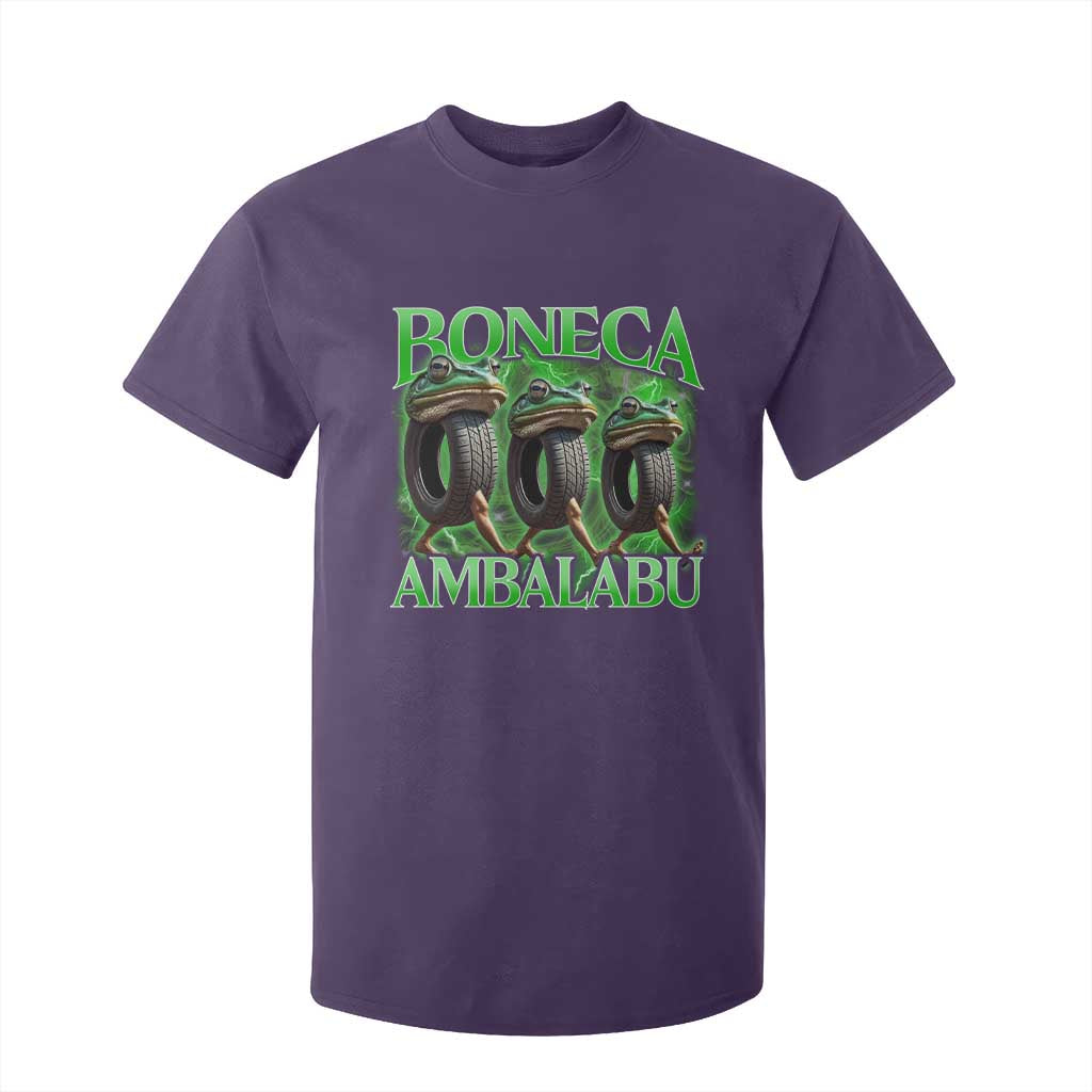 Boneca Ambalabu Frog T Shirt For Kid Funny Internet Brainrot Memes Gen Alpha TS10 Purple Print Your Wear