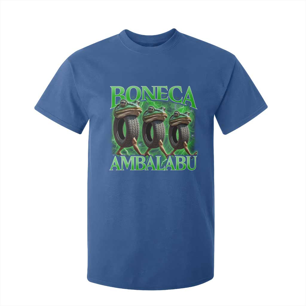 Boneca Ambalabu Frog T Shirt For Kid Funny Internet Brainrot Memes Gen Alpha TS10 Royal Blue Print Your Wear