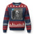 Italian Brainrot Tung Tung Tung Sahur Ugly Christmas Sweater Internet Memes Ring with Motion TS10 Navy Red Print Your Wear