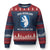 Dear Greenland We Hate Him Too Ugly Christmas Sweater Political Protest TS10 Navy Red Print Your Wear