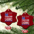 Thomas Jefferson Ceramic Ornament The Greatest Danger To Freedom Patriotic USA Flag TS10 Print Your Wear