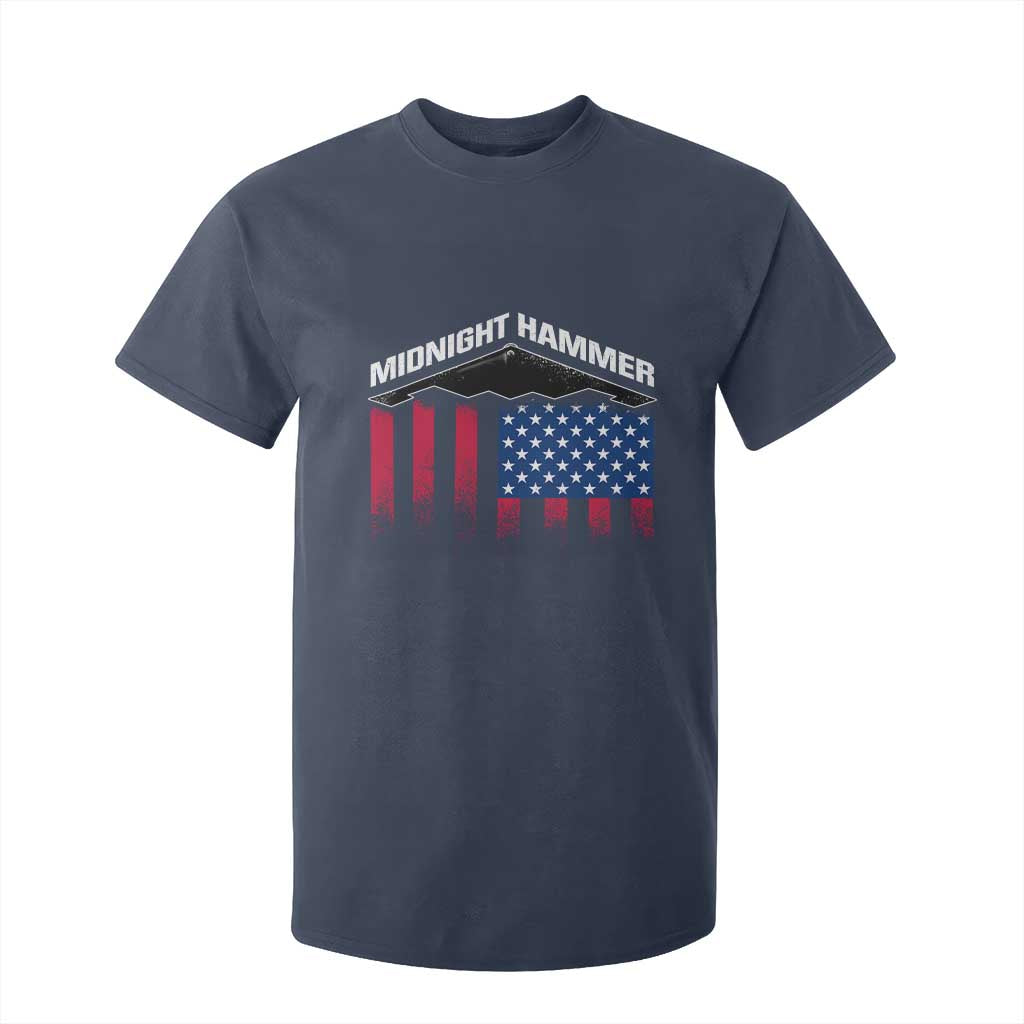 Operation Midnight Hammer T Shirt For Kid Tactical Warfare Jets Bombers Military American Flag TS10 Navy Print Your Wear