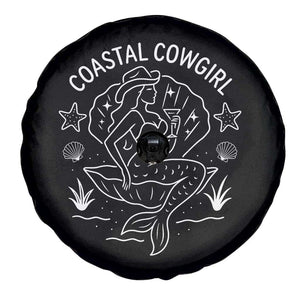 Coastal Cowgirl Spare Tire Cover Mermaid Rodeo Western Beach TS10 Print Your Wear