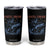 Coastal Cowgirl Tumbler Cup Funny Western Country Rodeo Cowgirl Fishing TS10 Black Print Your Wear