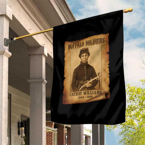 Cathay Williams Garden Flag Buffalo Soldier First African American Female Soldier TS10 Print Your Wear