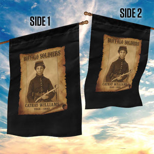 Cathay Williams Garden Flag Buffalo Soldier First African American Female Soldier TS10 Print Your Wear