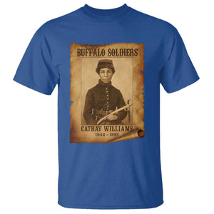 Cathay Williams T Shirt Buffalo Soldier First African American Female Soldier TS10 Royal Blue Print Your Wear