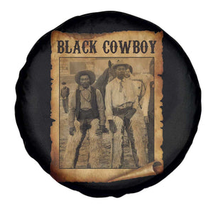 Black Cowboys Spare Tire Cover Vintage African American Western Black History TS10 Print Your Wear