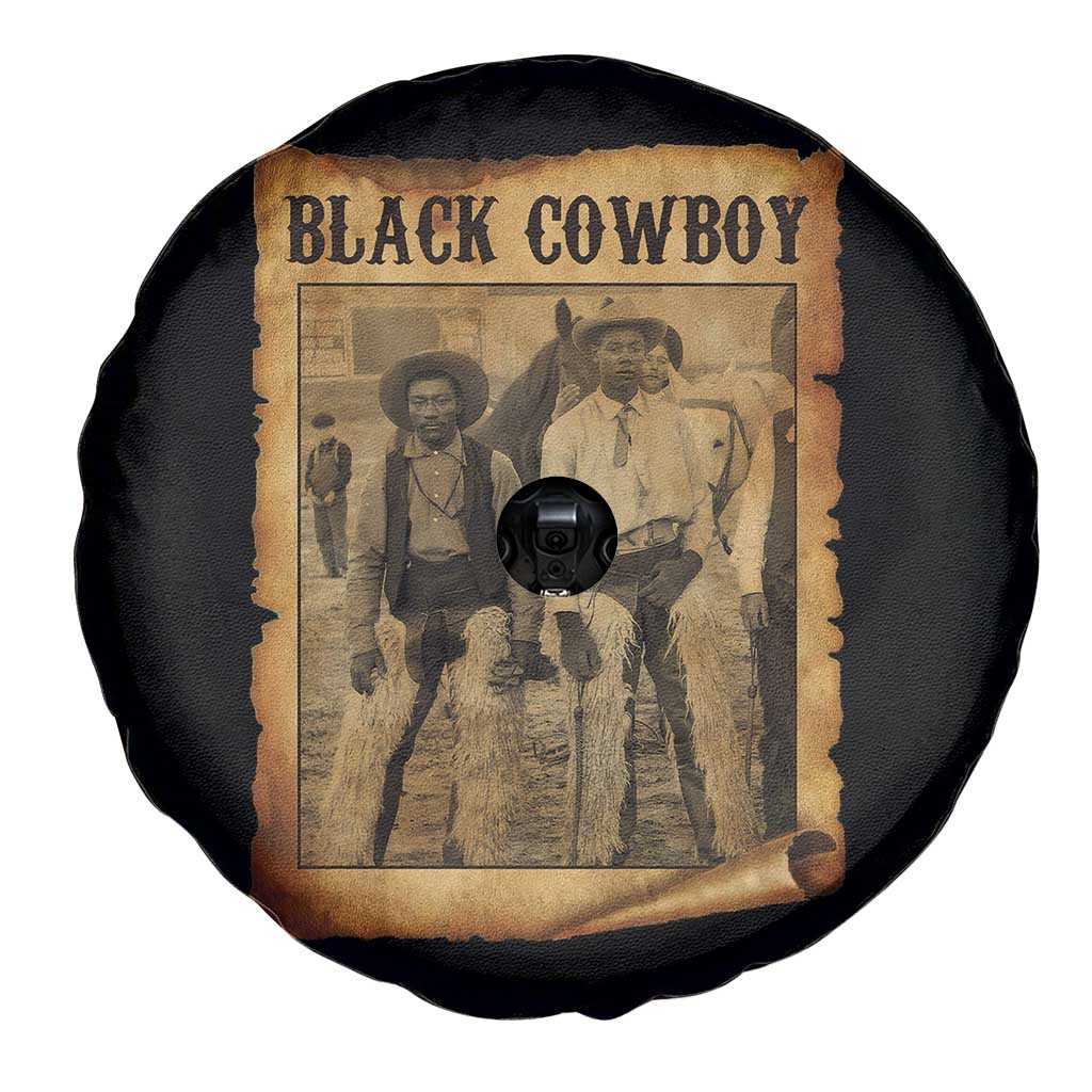Black Cowboys Spare Tire Cover Vintage African American Western Black History TS10 Print Your Wear