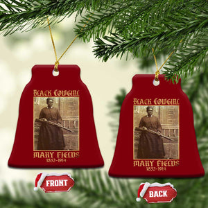 Mary Fields Black Cowgirl Ceramic Ornament Vintage African American Western Black History TS10 Print Your Wear