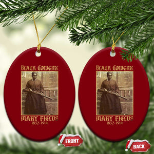 Mary Fields Black Cowgirl Ceramic Ornament Vintage African American Western Black History TS10 Print Your Wear