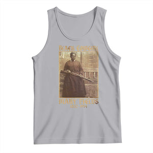 Mary Fields Black Cowgirl Tank Top Vintage African American Western Black History TS10 Athletic Heather Print Your Wear