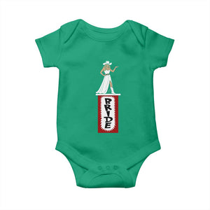Bride Cowgirl Baby Onesie Western Rodeo Bachelorette Party Wedding TS10 Irish Green Print Your Wear