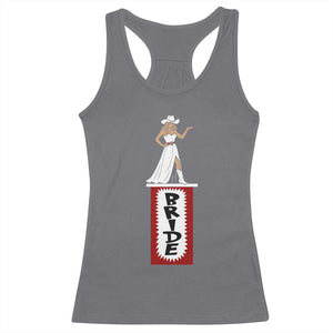 Bride Cowgirl Racerback Tank Top Western Rodeo Bachelorette Party Wedding TS10 Charcoal Print Your Wear