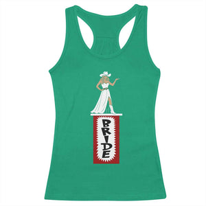 Bride Cowgirl Racerback Tank Top Western Rodeo Bachelorette Party Wedding TS10 Irish Green Print Your Wear