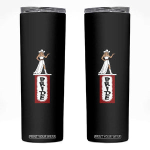 Bride Cowgirl Skinny Tumbler Western Rodeo Bachelorette Party Wedding TS10 Black Print Your Wear