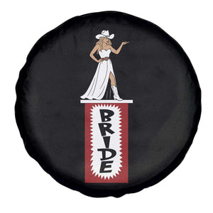 Bride Cowgirl Spare Tire Cover Western Rodeo Bachelorette Party Wedding TS10 Print Your Wear