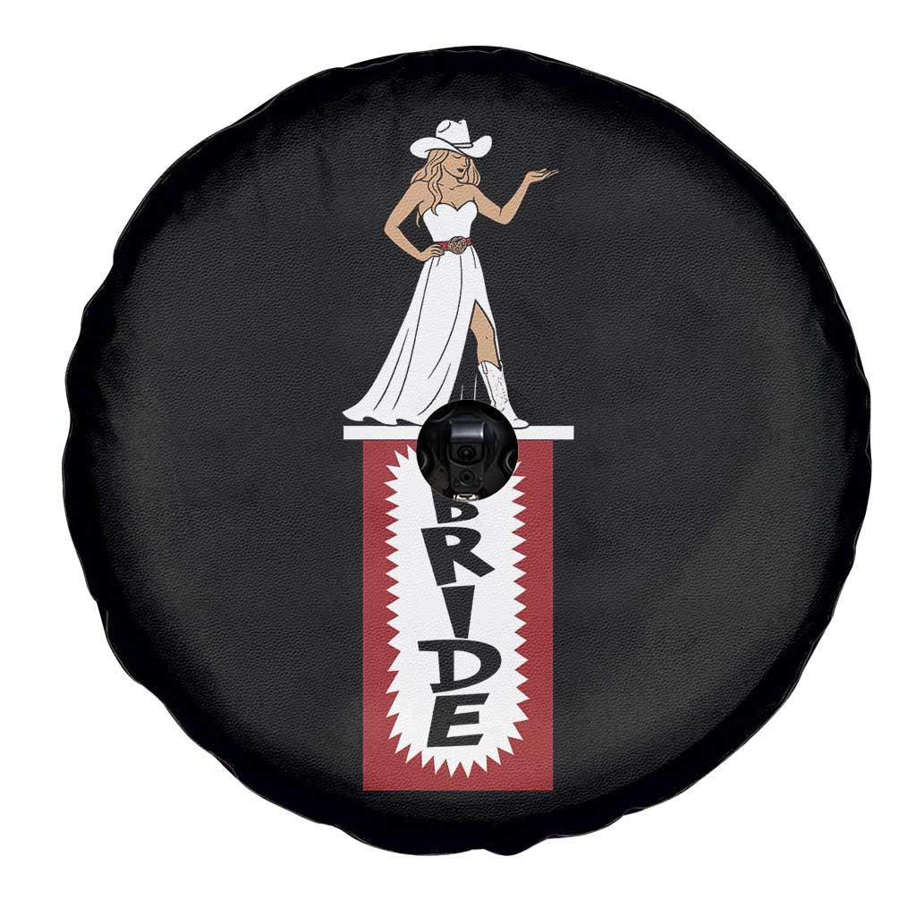 Bride Cowgirl Spare Tire Cover Western Rodeo Bachelorette Party Wedding TS10 Print Your Wear