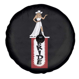 Bride Cowgirl Spare Tire Cover Western Rodeo Bachelorette Party Wedding TS10 Print Your Wear