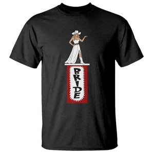 Bride Cowgirl T Shirt Western Rodeo Bachelorette Party Wedding TS10 Black Print Your Wear
