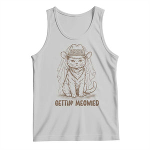 Cowgirl Bride Cat Tank Top Vintage Cow Cat Rodeo Bachelorette TS10 Ash Print Your Wear