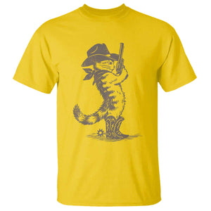 Vintage Cowboy Cat T Shirt Retro 90s Western Country Rodeo Kitten Cowgirl TS10 Daisy Print Your Wear