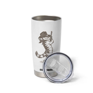 Vintage Cowboy Cat Tumbler Cup Retro 90s Western Country Rodeo Kitten Cowgirl TS10 Print Your Wear