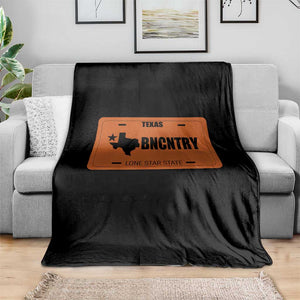 Texas Throw Blanket Lone Star State Western Cowboy BNCNTRY Country TS10 Print Your Wear