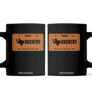Texas Coffee Mug Lone Star State Western Cowboy BNCNTRY Country TS10 Black Print Your Wear
