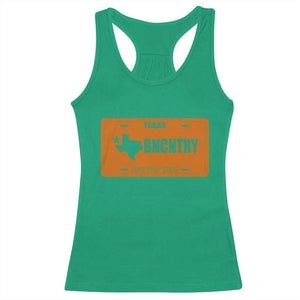 Texas Racerback Tank Top Lone Star State Western Cowboy BNCNTRY Country TS10 Irish Green Print Your Wear