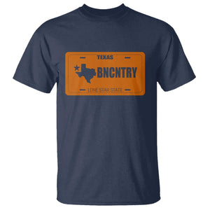Texas T Shirt Lone Star State Western Cowboy BNCNTRY Country TS10 Navy Print Your Wear